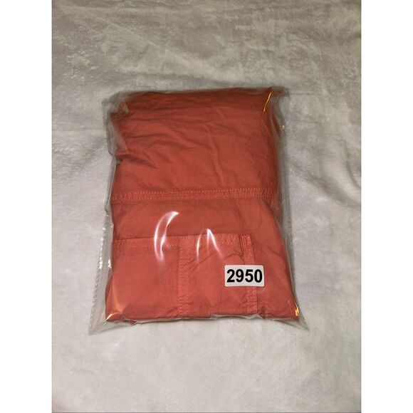 Aerie Medium Utility Cargo Pants High Rise Womens Solid Coral Peach Color NWT - Picture 9 of 9